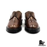  |SIZE 40| BROWN VIBRAM MONTAGNA DERBY SHOES Z40-8326 