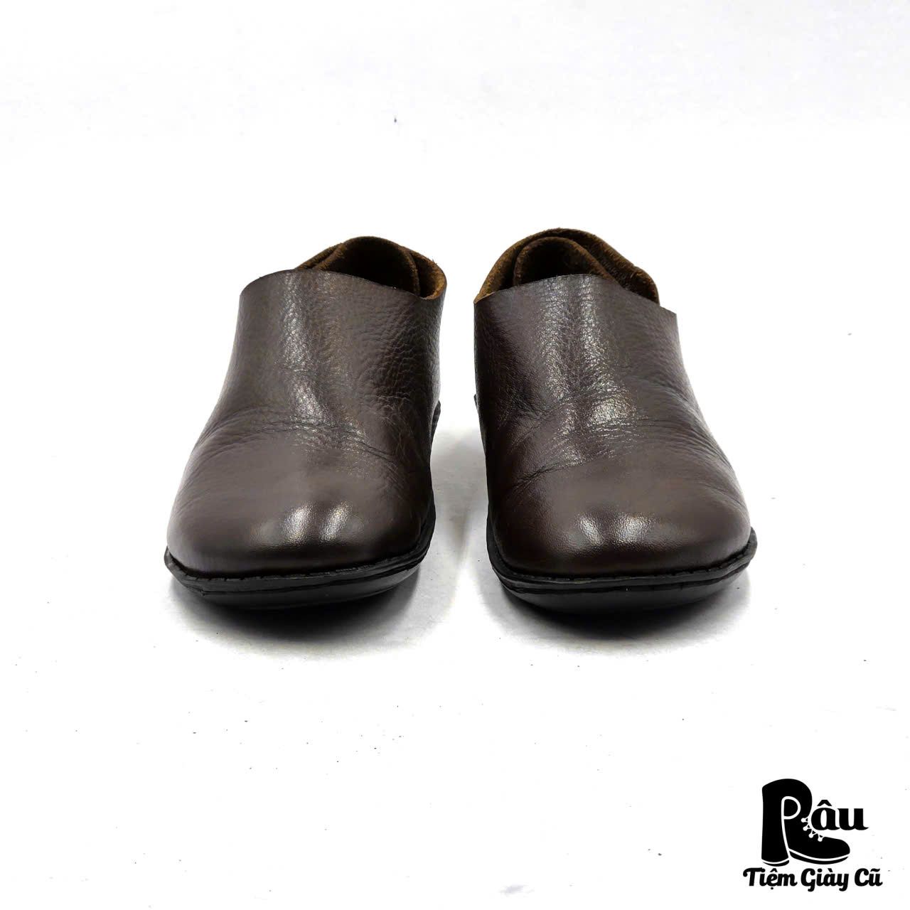  |SIZE 36| MINIMAL RAW CUT BACK STRAP SLIP-ON SHOES Z36-8334 