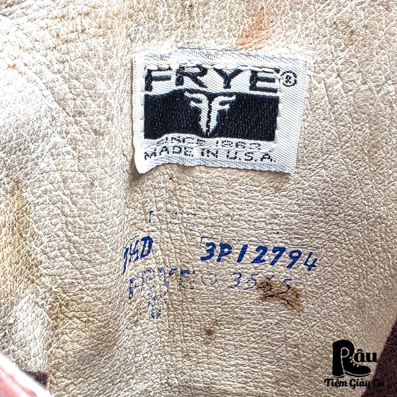  |SIZE 38.5| FRYE VINTAGE 80S 3565 CAMPUS BOOT Z38.5-8342 