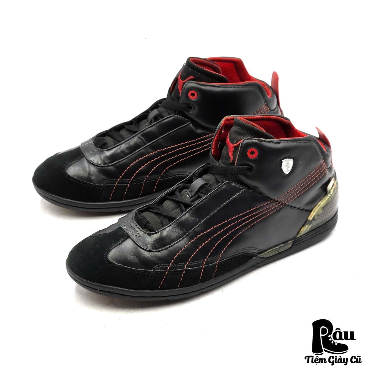  |SIZE 43| PUMA FERRARI X EUROSPORTS 2011 LIMITED EDITION D-FORCE MID SF DRIVING SHOES Z43-8351 