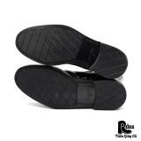  |SIZE 39| ZARA BLACK PATENT DOUBLE MONKSTRAP LACE-UP BOOT Z39-8347 