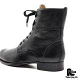  |SIZE 41| JOHN VARVATOS SIX O'SIX 606 BLACK CONVERTIBLE COMBAT BOOT Z41-8353 