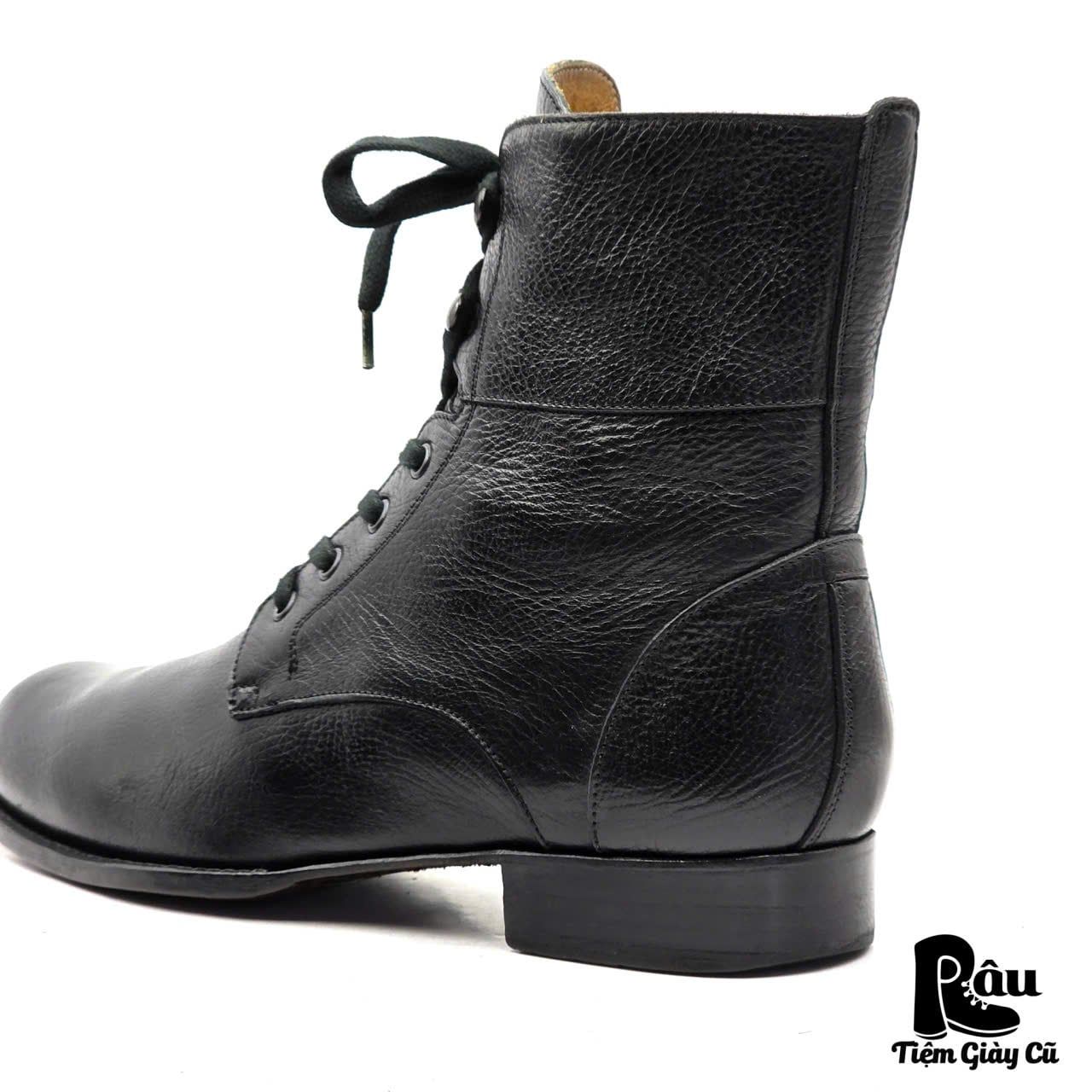  |SIZE 41| JOHN VARVATOS SIX O'SIX 606 BLACK CONVERTIBLE COMBAT BOOT Z41-8353 