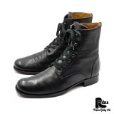  |SIZE 41| JOHN VARVATOS SIX O'SIX 606 BLACK CONVERTIBLE COMBAT BOOT Z41-8353 