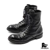  |SIZE 40| AMERICAN RAG CIE X MARCHERCHER MC-99AR BLACK SIDE-ZIP LACE-UP BOOT Z40-8352 