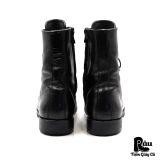  |SIZE 40| AMERICAN RAG CIE X MARCHERCHER MC-99AR BLACK SIDE-ZIP LACE-UP BOOT Z40-8352 