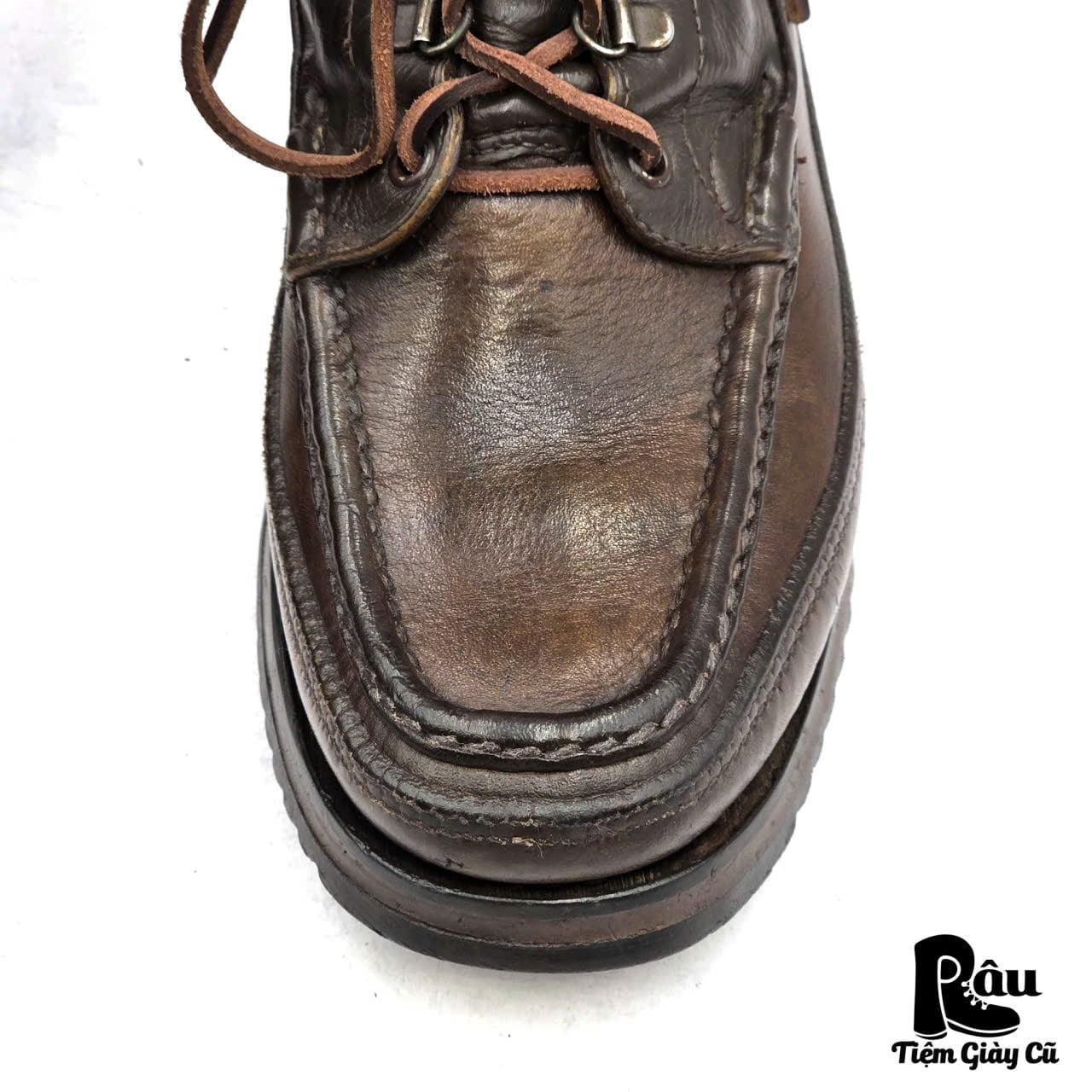  |SIZE 39| W.C. RUSSELL MOCCASIN VINTAGE 80S SOUTH 40S BIRD SHOOTER SHORT TOP BOOT Z39-8260 