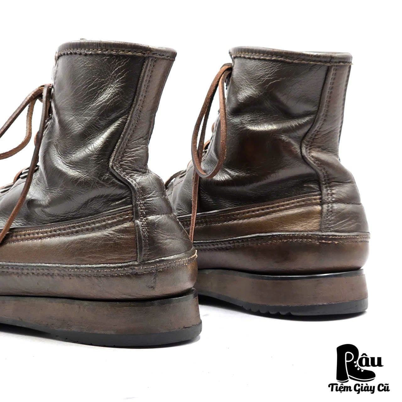  |SIZE 39| W.C. RUSSELL MOCCASIN VINTAGE 80S SOUTH 40S BIRD SHOOTER SHORT TOP BOOT Z39-8260 