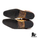  |SIZE 43| BRANCHINI CALZOLERIA VINTAGE ITALIAN CASUAL LACE-UP SHOES AX43-8341 
