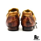  |SIZE 43| BRANCHINI CALZOLERIA VINTAGE ITALIAN CASUAL LACE-UP SHOES AX43-8341 