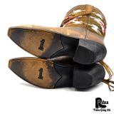 |SIZE 37| LAREDO 52376 LADIES BAILEY HONEY BROWN SNIP TOW COWBOY BOOT Z37-8379 