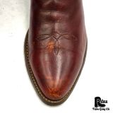  |SIZE 41| DOUBLE H VINTAGE 7128 BURGUNDY COWBOY BOOT Z41-8382 