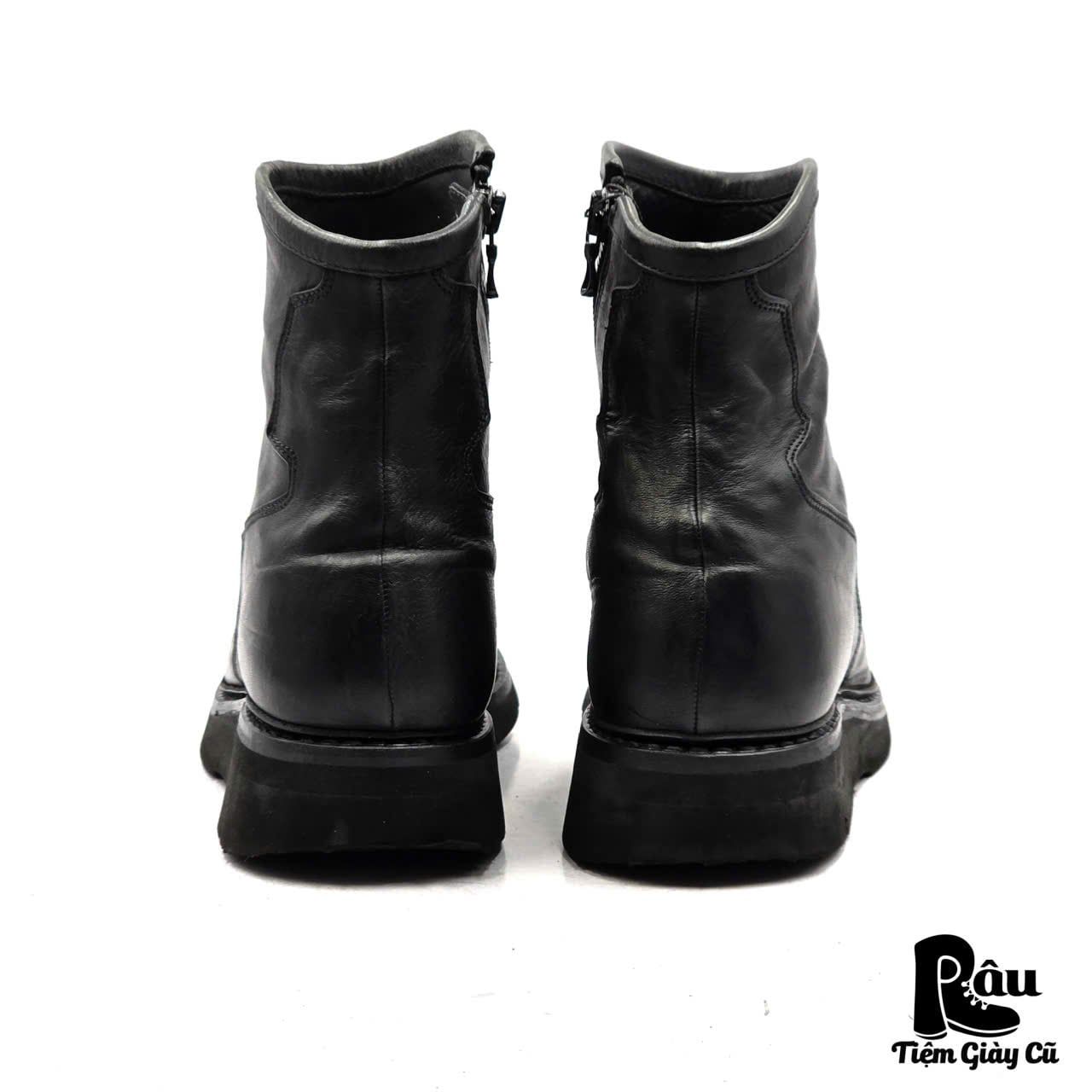  |SIZE 43| JULIUS PRE-FALL 2018 627FWM2 SIDE-ZIP ELEVATOR BOOTS Z43-8364 