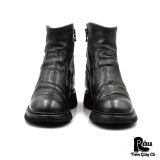  |SIZE 43| JULIUS PRE-FALL 2018 627FWM2 SIDE-ZIP ELEVATOR BOOTS Z43-8364 