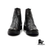  |SIZE 38.5| MA+ BY MAURIZIO AMADEI S1G2Z SIDE-ZIP SHORT BOOT KG38.5-8176 