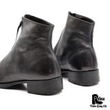  |SIZE 38.5| MA+ BY MAURIZIO AMADEI S1G2Z SIDE-ZIP SHORT BOOT KG38.5-8176 