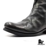  |SIZE 38.5| MA+ BY MAURIZIO AMADEI S1G2Z SIDE-ZIP SHORT BOOT KG38.5-8176 