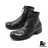  |SIZE 38.5| MA+ BY MAURIZIO AMADEI S1G2Z SIDE-ZIP SHORT BOOT KG38.5-8176 