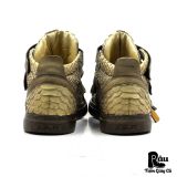  |SIZE 39| JEAN-BAPTISTE RAUTUREAU 8744 PYTHON-SKIN LOW TRAINERS SHOES Z39-8357 