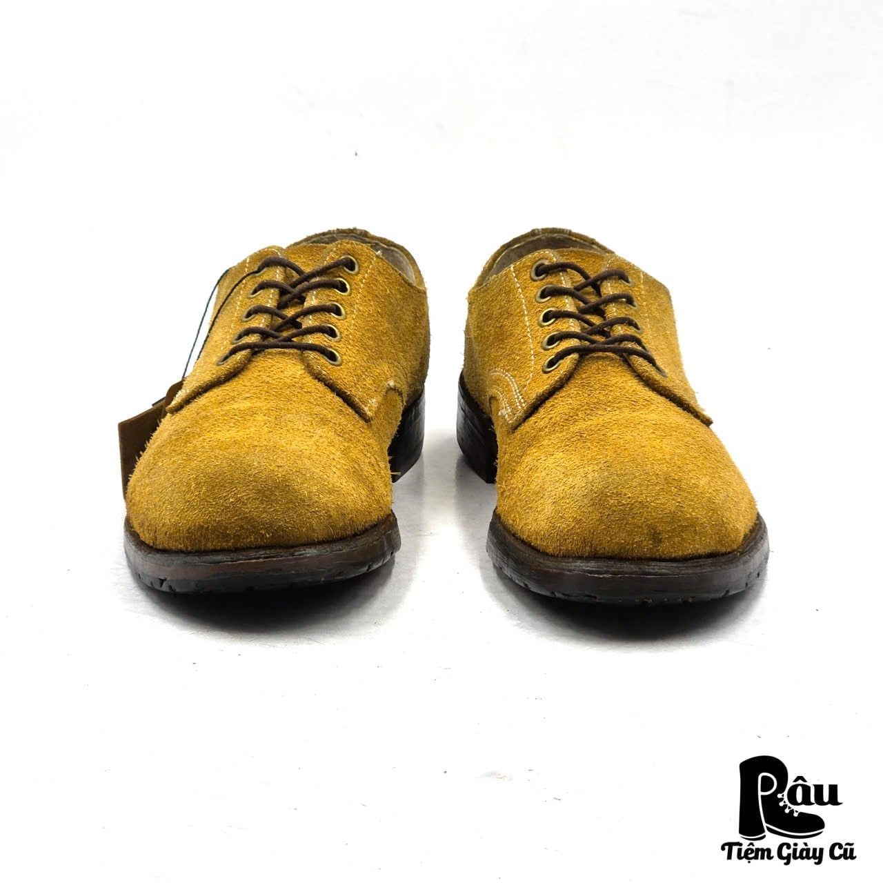  |SIZE 39| ROB ROY RB-8095 SUEDE PLAIN TOE DERBY SHOES Z39-8400 
