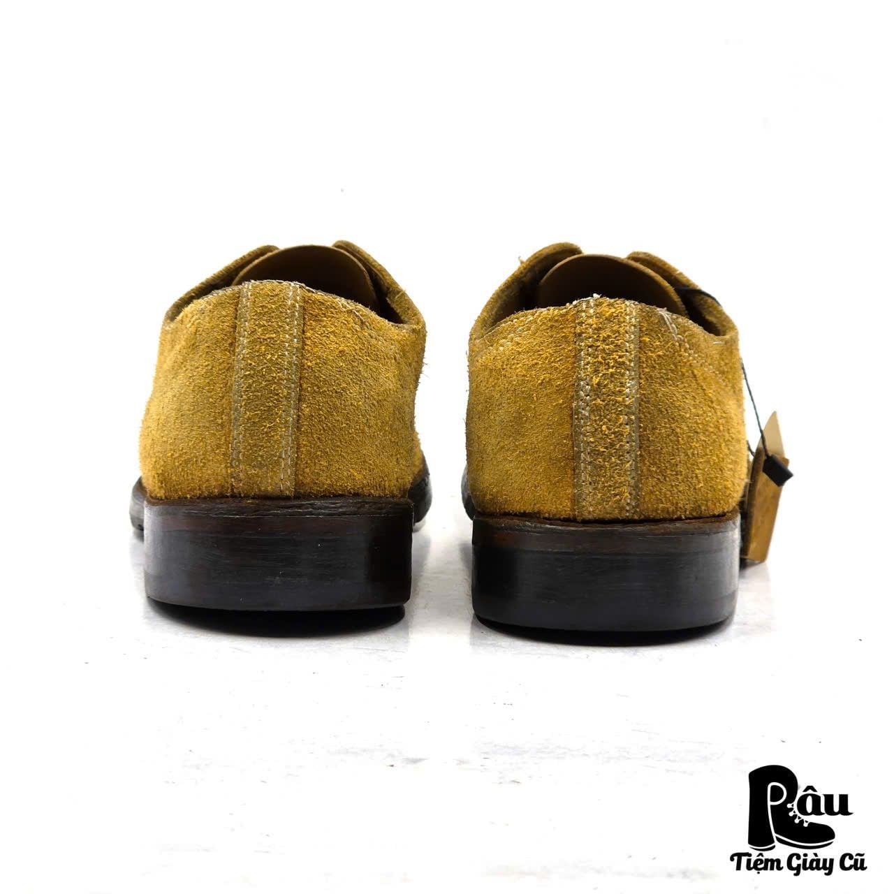  |SIZE 39| ROB ROY RB-8095 SUEDE PLAIN TOE DERBY SHOES Z39-8400 