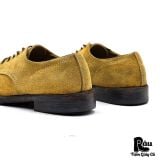  |SIZE 39| ROB ROY RB-8095 SUEDE PLAIN TOE DERBY SHOES Z39-8400 