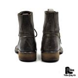  |SIZE 43| CLUB SHOES DISTRESSED HAND-SCUFFED LACE-UP BOOT Z43-8397 
