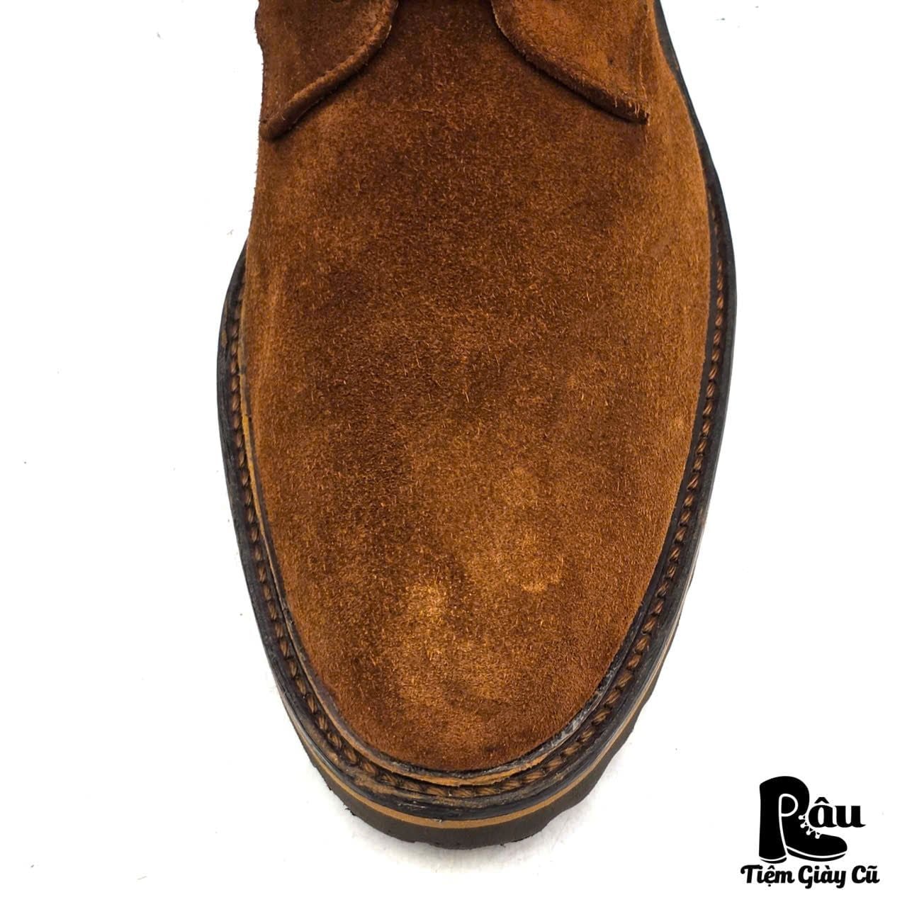  |SIZE 42| CRUZ DE PEDRA 1279 TOBACCO SUEDE EXTRALIGHT LACE-UP BOOT Z42-8398 