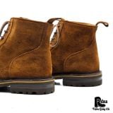  |SIZE 42| CRUZ DE PEDRA 1279 TOBACCO SUEDE EXTRALIGHT LACE-UP BOOT Z42-8398 