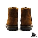  |SIZE 42| CRUZ DE PEDRA 1279 TOBACCO SUEDE EXTRALIGHT LACE-UP BOOT Z42-8398 