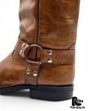  |SIZE 42| GO'WEST VINTAGE BROWN HARNESS BOOT Z42-8407 