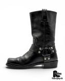  |SIZE 37| SENDRA 1918 PETE PULL OIL BLACK HARNESS BOOT Z37-8401 
