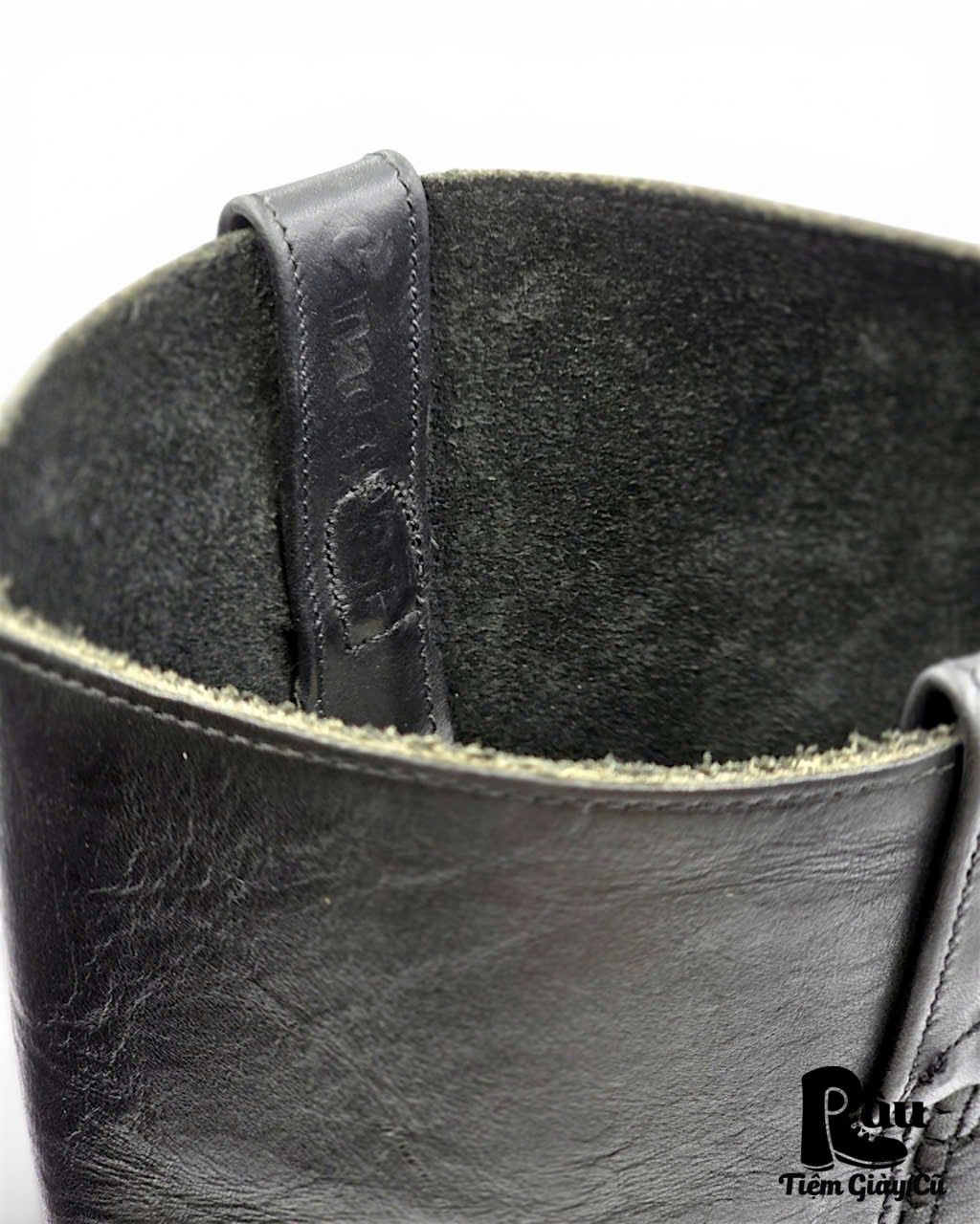  |SIZE 46| CANADA WEST VINTAGE 5070 BLACK HARNESS BOOT Z46-8415 