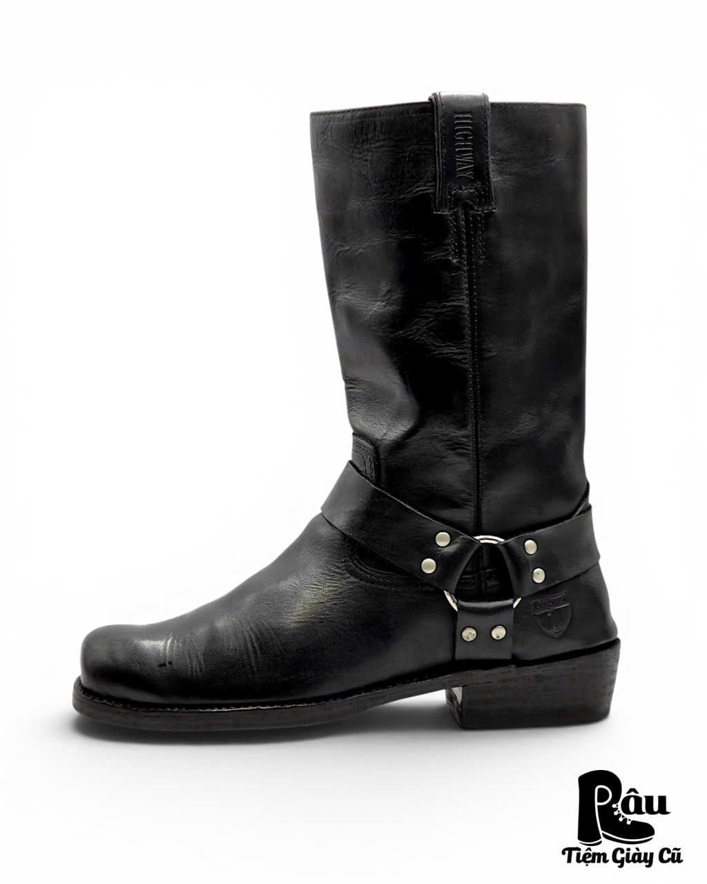  |SIZE 45| HIGHWAY 1 BLACK HARNESS BOOT Z45-8418 