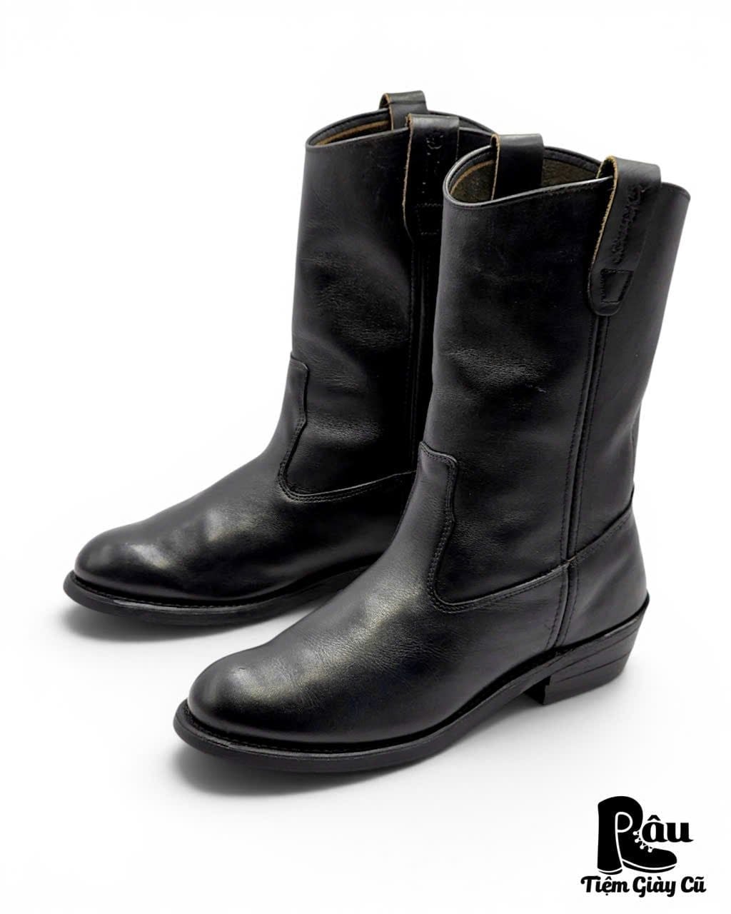  |SIZE 41| KNAPP VINTAGE B47 BLACK CLASSIC WESTERN BOOT Z41-8425 