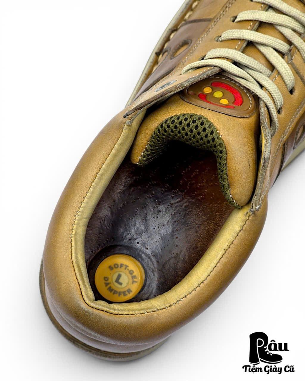  |SIZE 40| THE ART COMPANY DOUBLE AIR SYSTEM CHUNKY LEATHER SNEAKER Z40-8390 