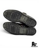 |SIZE 39| DOLCE & GABBANA CA3506 TWO-TONE WINGTIP BUCKLE SHOES AV39-8430 