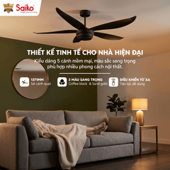 Quạt Trần Saiko CF-5450 DC 5 Cánh