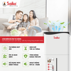 Máy Hút Ẩm Không Khí Saiko HDF-55E (55L)