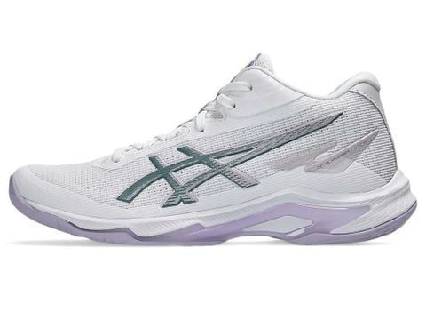  GIÀY ASICS NETBURNER BALLISTIC FF MT 4 - TRẮNG TÍM NHẠT 
