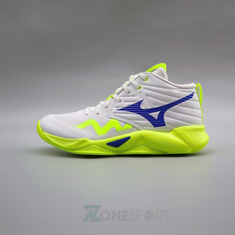  GIÀY MIZUNO WAVE MOMENTUM PRO MID - TRẮNG DẠ 
