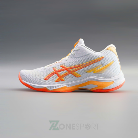  GIÀY ASICS NETBURNER BALLISTIC FF MT 4 - TRẮNG CAM 