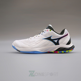  GIÀY MIZUNO WAVE FANG 2 - TRẮNG XANH ĐEN 