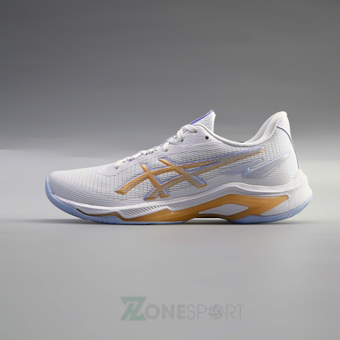  GIÀY ASICS NETBURNER BALLISTIC FF 4 - TRẮNG TÍM 
