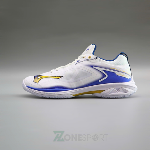  GIÀY MIZUNO WAVE CLAW NEO 3 - TRẮNG XANH VÀNG 