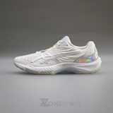  GIÀY ASICS COURT CONTROL FF 4 - TRẮNG BẠC 