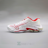  GIÀY MIZUNO WAVE LIGHTNING ELITE - TRẮNG ĐỎ 