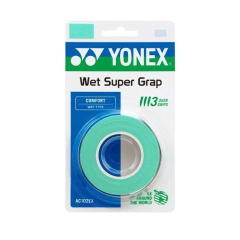  QUẤN CÁN CẦU LÔNG YONEX AC102EX (3 IN 1) - XANH PHẤN 