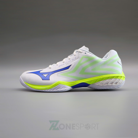  GIÀY MIZUNO WAVE CLAW EL 2 - TRẮNG XANH DẠ 