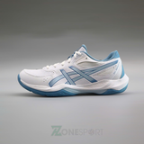  GIÀY ASICS GEL ROCKET 12 - TRẮNG XÁM XANH 